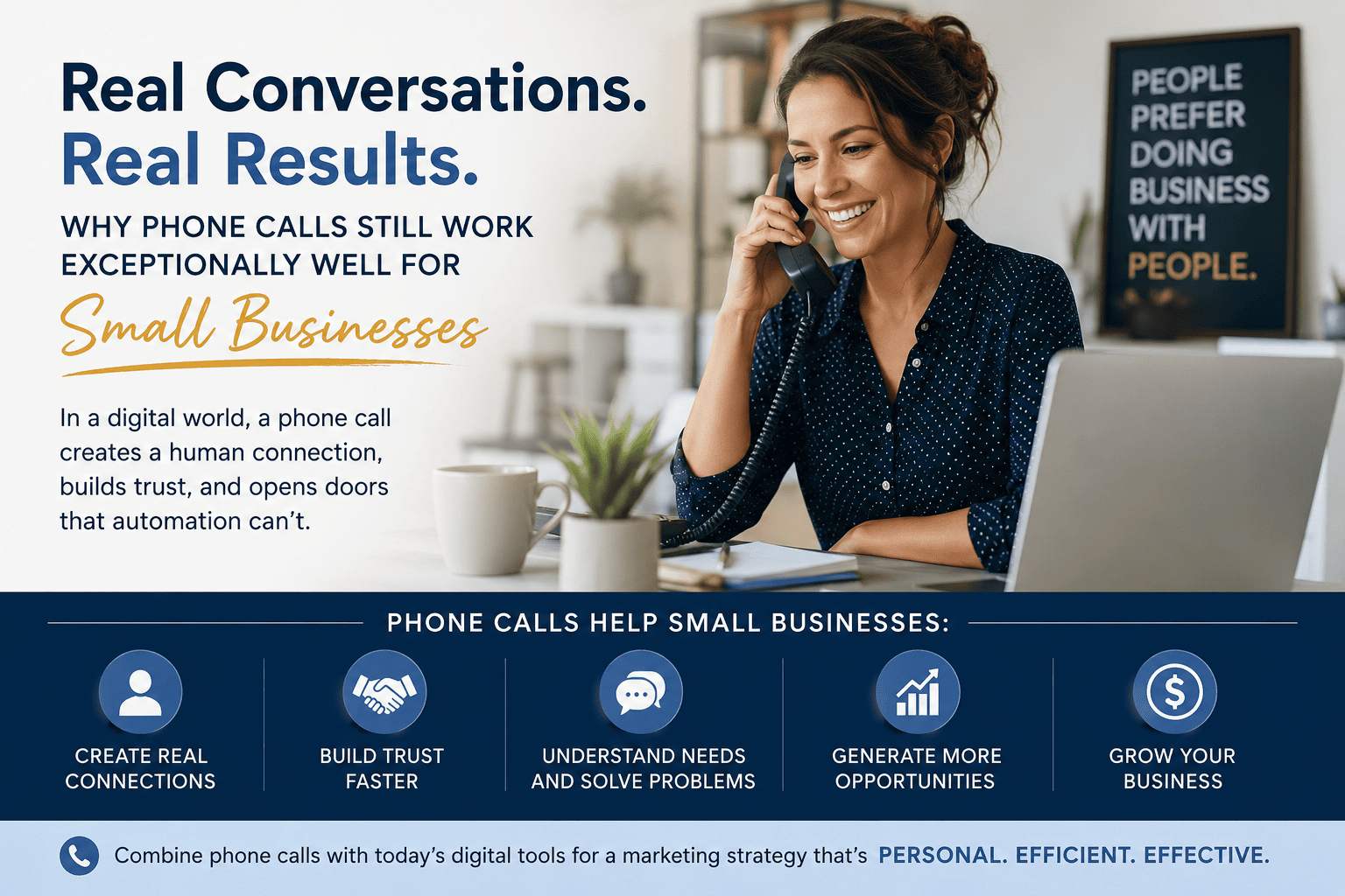 Why Phone Calls Still Work Exceptionally Well for Small Businesses